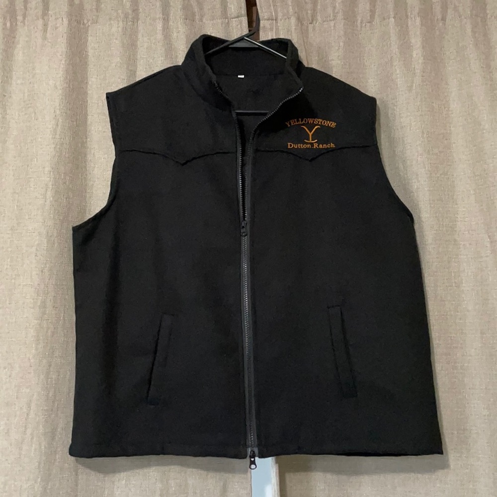 Yellowstone - Dutton Ranch Black Vest